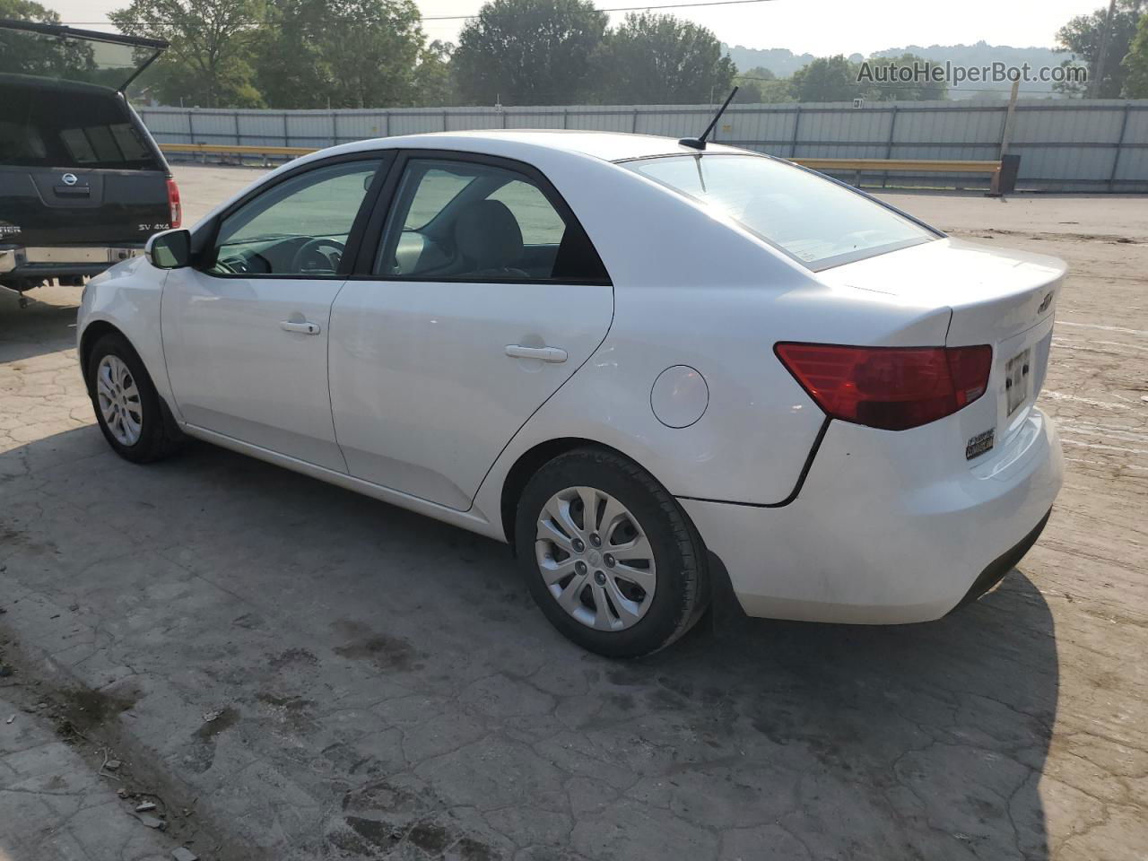 2012 Kia Forte Ex White vin: KNAFU4A29C5606035