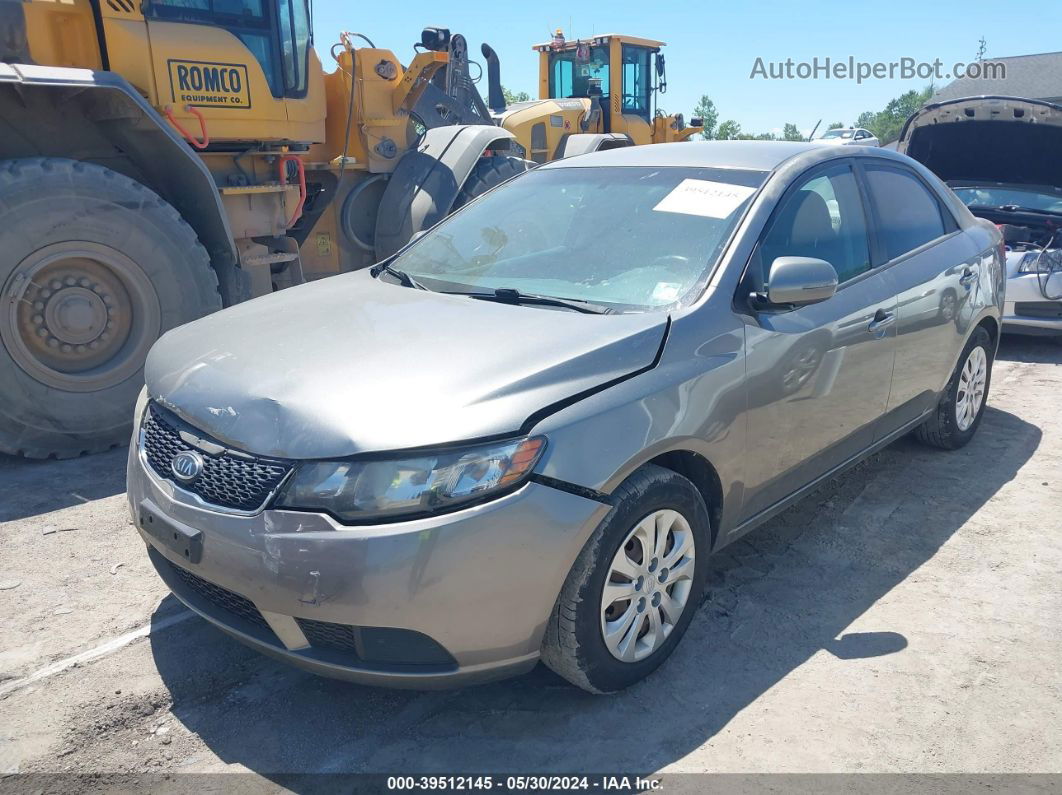 2012 Kia Forte Ex Gray vin: KNAFU4A29C5633560