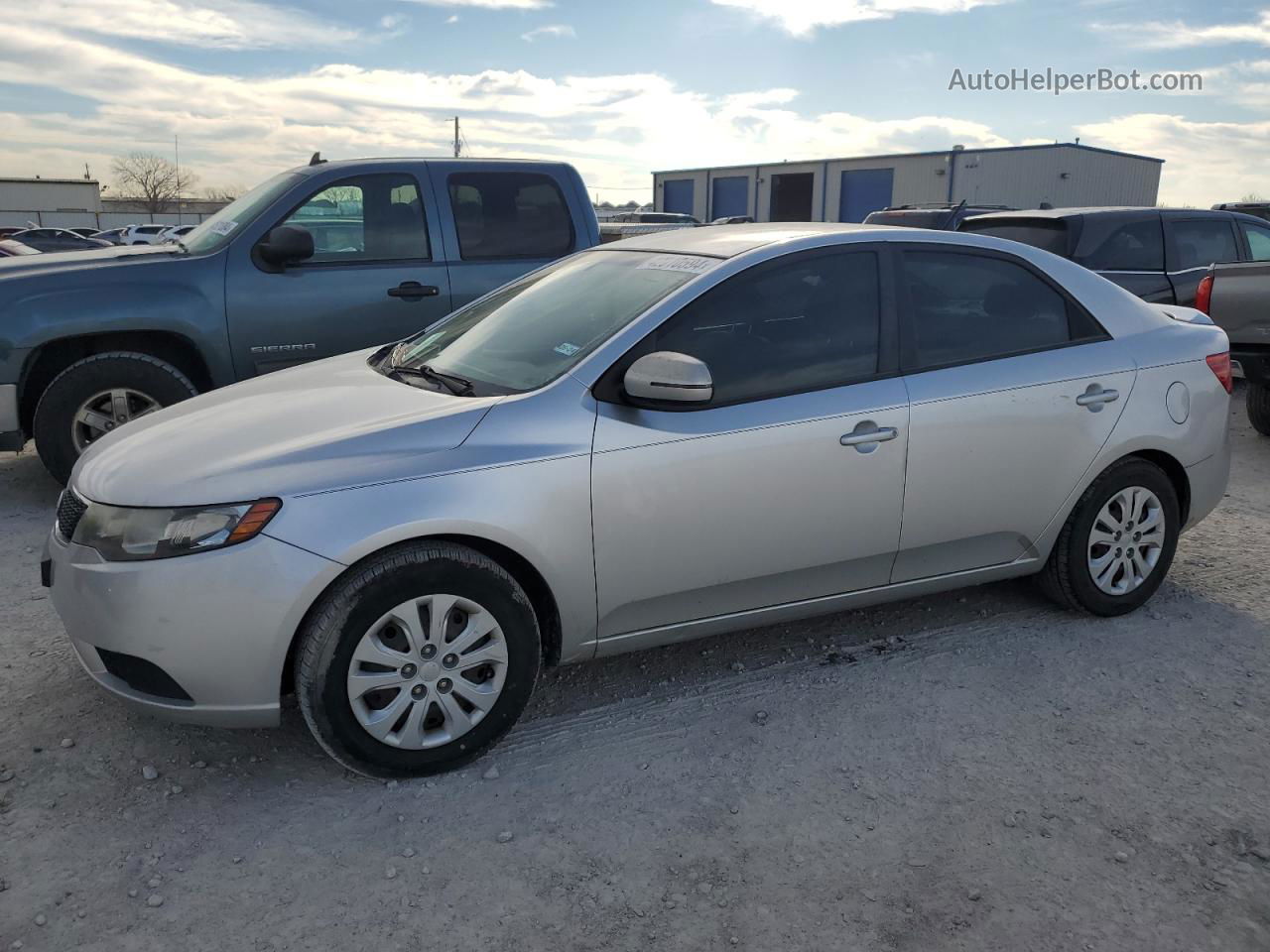 2012 Kia Forte Ex Silver vin: KNAFU4A29C5634899