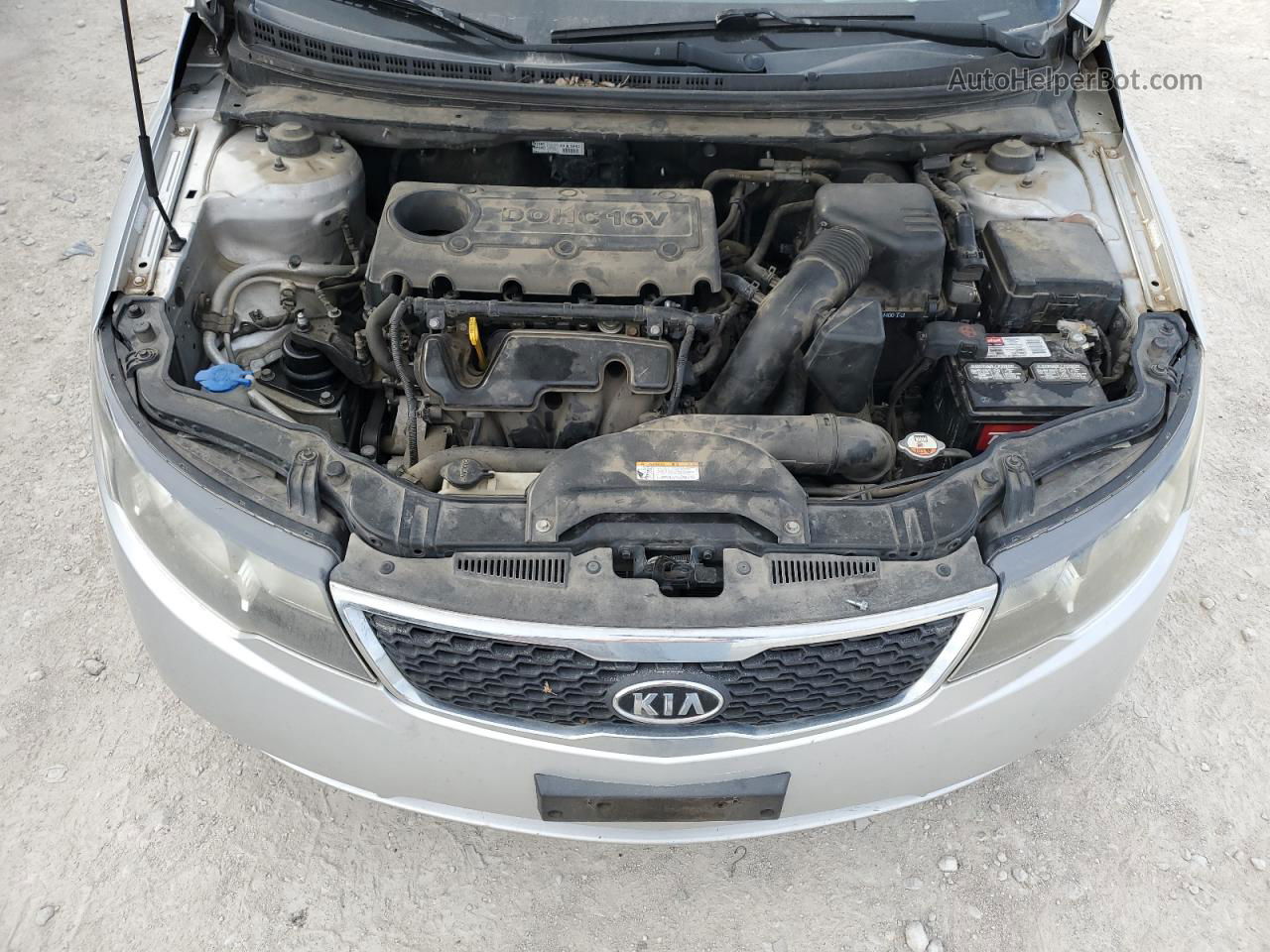 2012 Kia Forte Ex Silver vin: KNAFU4A29C5634899