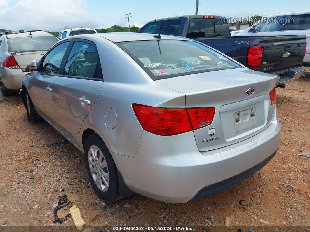 2012 Kia Forte Ex Silver vin: KNAFU4A29C5642520