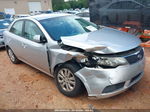 2012 Kia Forte Ex Silver vin: KNAFU4A29C5642520