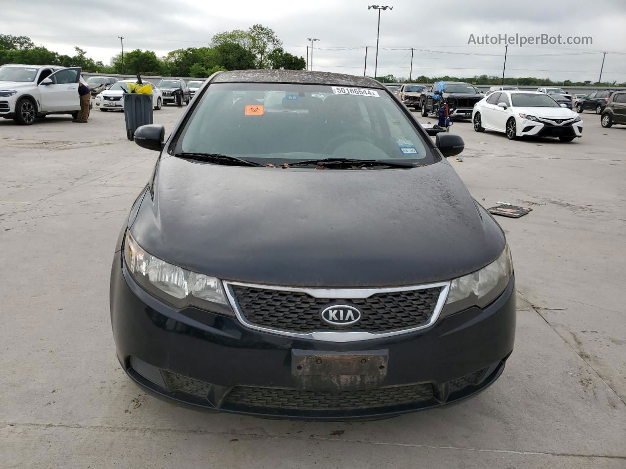 2012 Kia Forte Ex Black vin: KNAFU4A2XC5475097