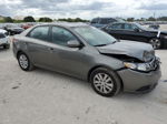 2012 Kia Forte Ex Silver vin: KNAFU4A2XC5478629