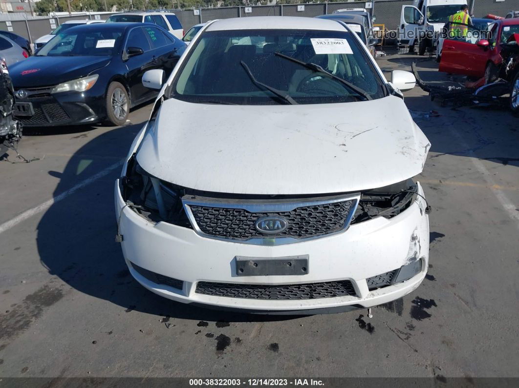 2012 Kia Forte Ex White vin: KNAFU4A2XC5490876