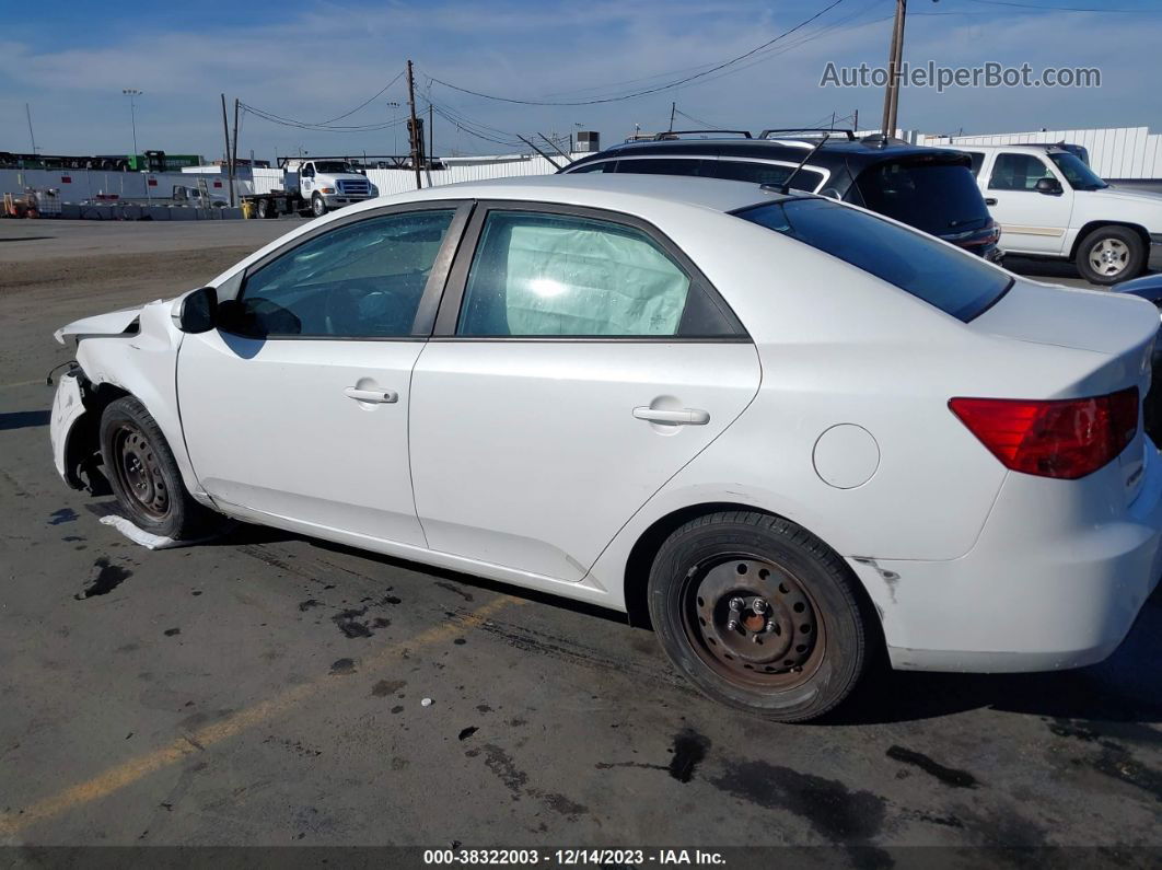 2012 Kia Forte Ex Белый vin: KNAFU4A2XC5490876