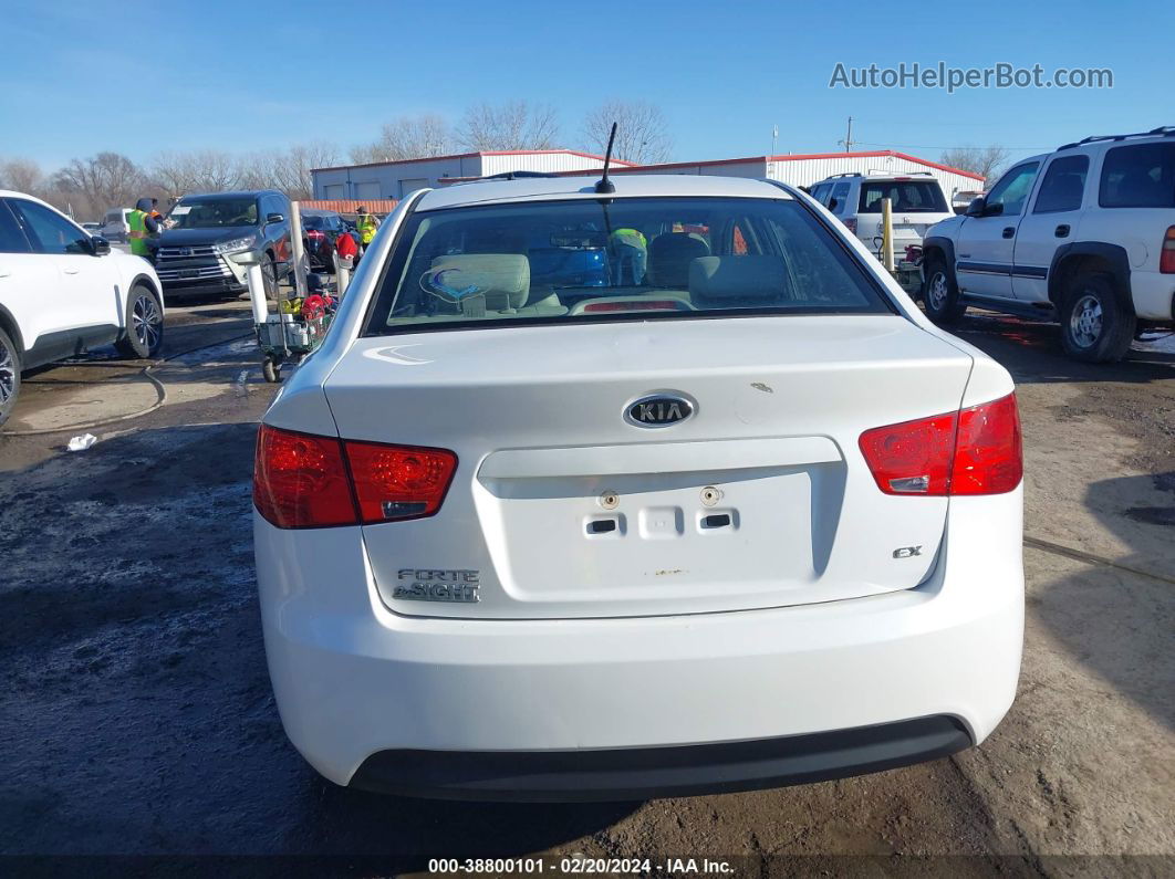 2012 Kia Forte Ex White vin: KNAFU4A2XC5562692