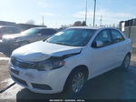 2012 Kia Forte Ex White vin: KNAFU4A2XC5562692