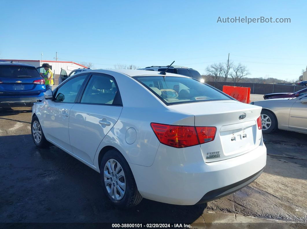 2012 Kia Forte Ex White vin: KNAFU4A2XC5562692