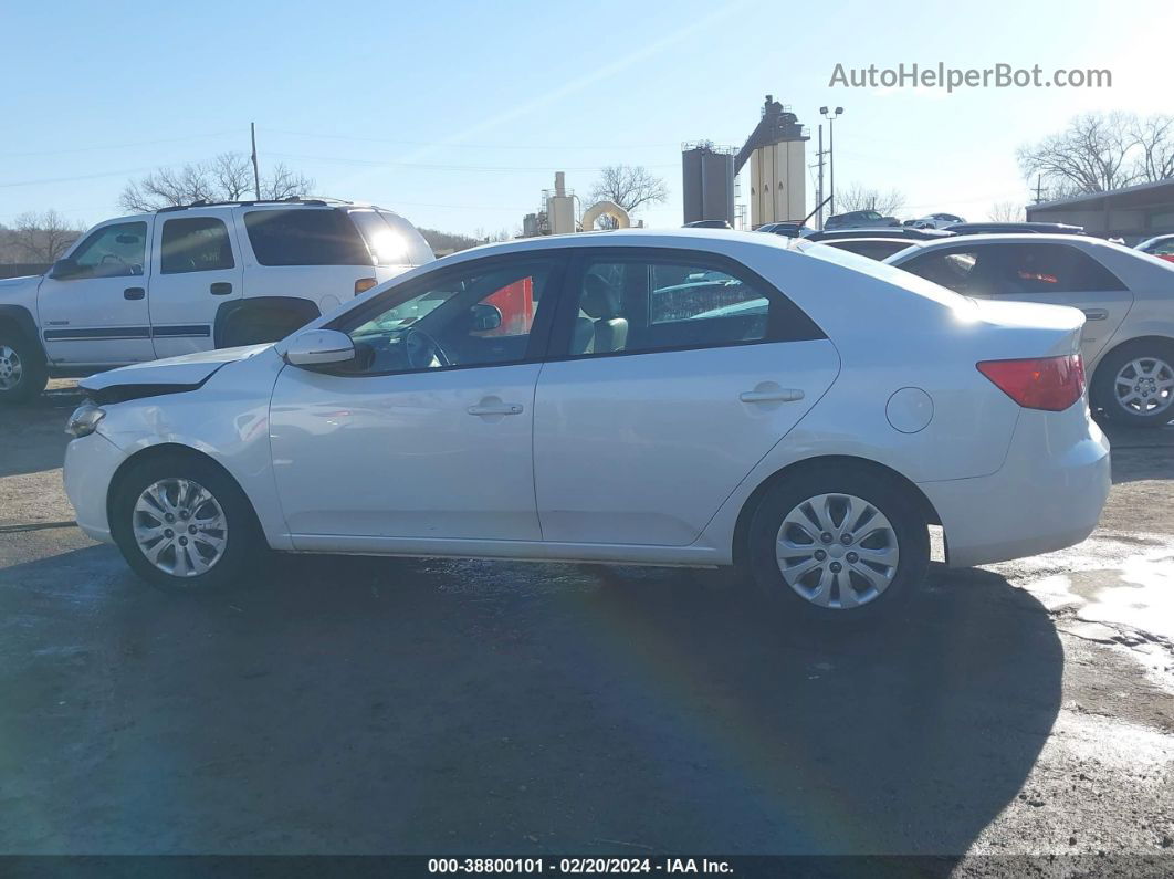 2012 Kia Forte Ex White vin: KNAFU4A2XC5562692