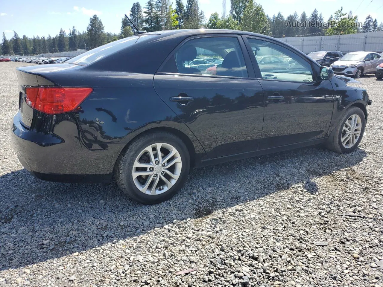 2012 Kia Forte Ex Black vin: KNAFU4A2XC5566998