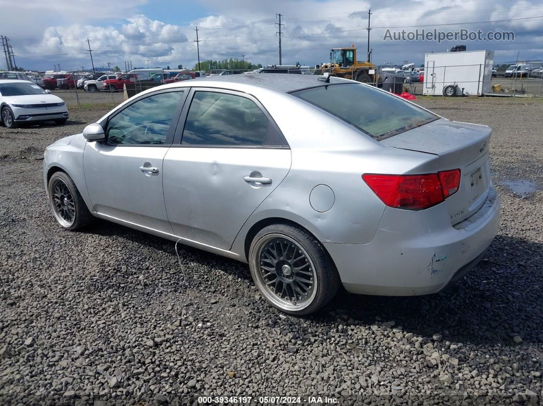 2012 Kia Forte Ex Silver vin: KNAFU4A2XC5585647