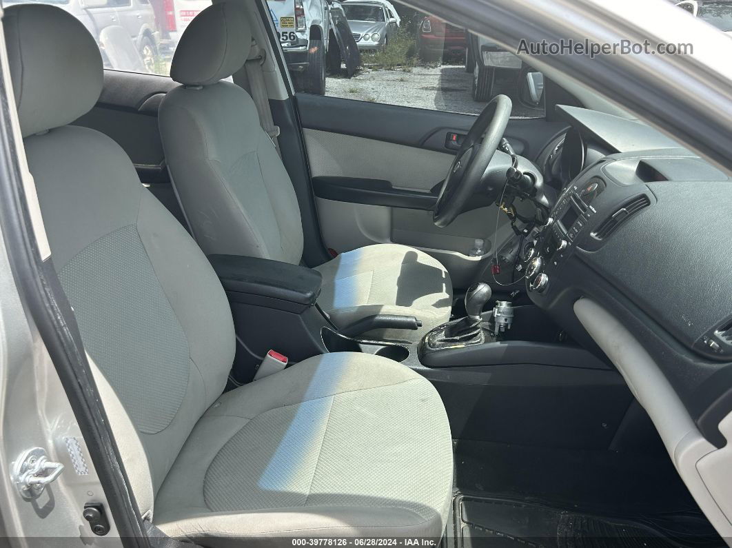 2012 Kia Forte   Silver vin: KNAFU4A2XC5595899