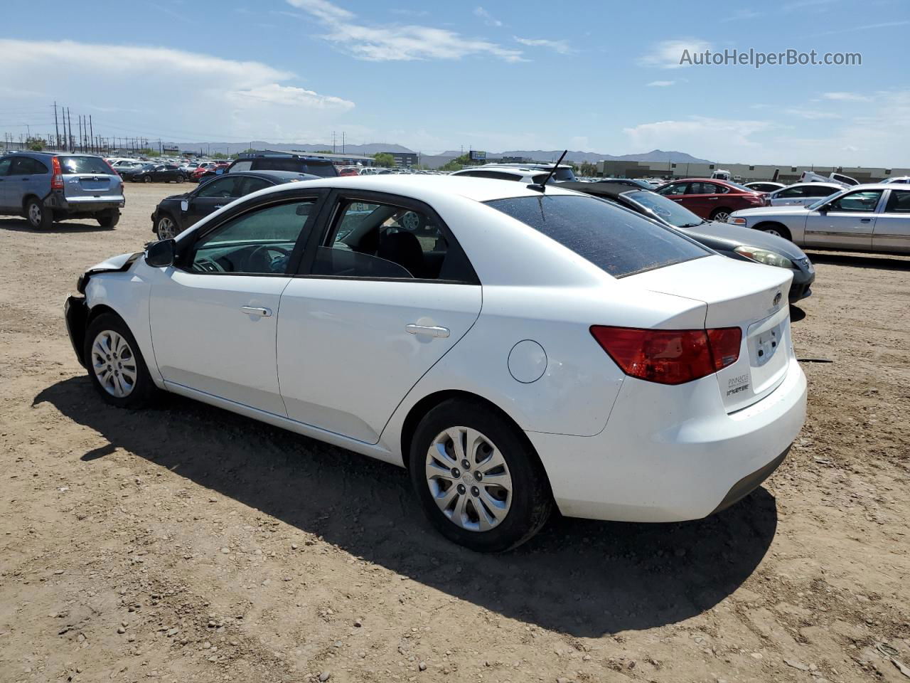 2012 Kia Forte Ex Белый vin: KNAFU4A2XC5633597