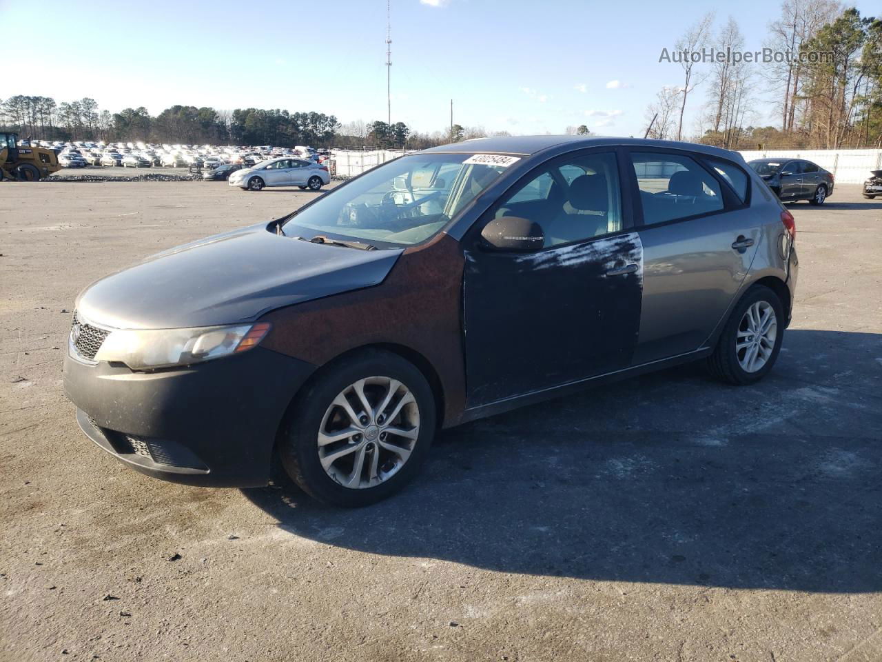 2012 Kia Forte Ex Серебряный vin: KNAFU5A21C5476340