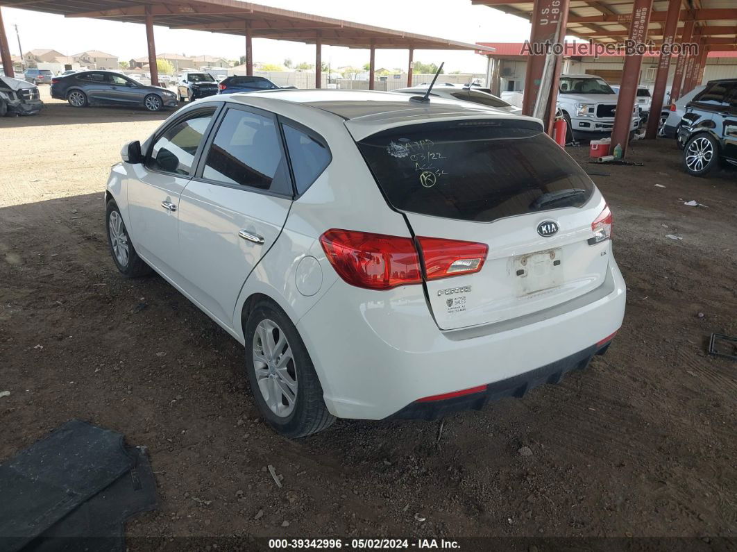 2012 Kia Forte Ex White vin: KNAFU5A21C5601790