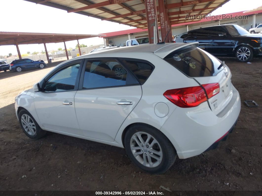 2012 Kia Forte Ex White vin: KNAFU5A21C5601790