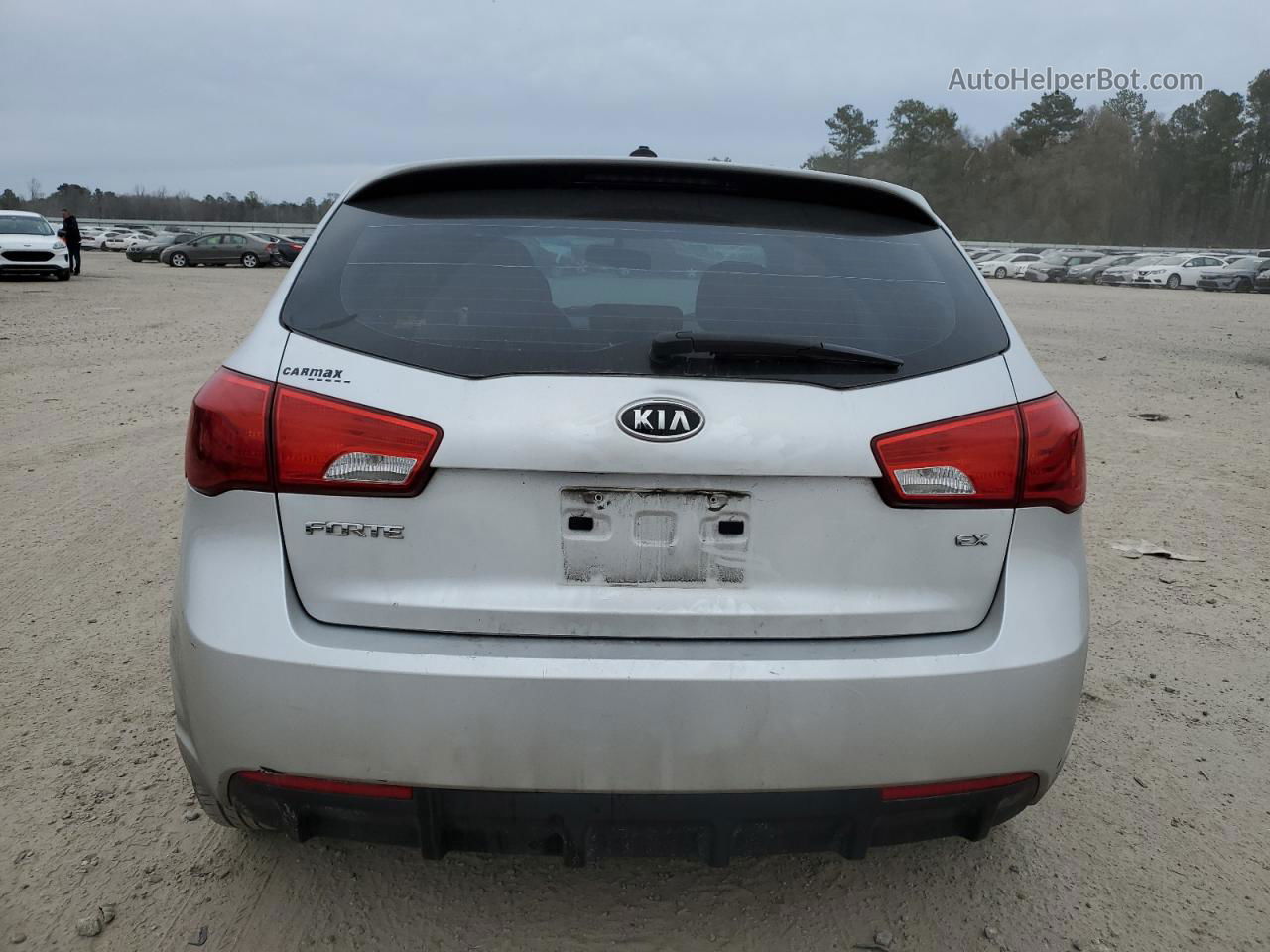 2012 Kia Forte Ex Silver vin: KNAFU5A22C5507319