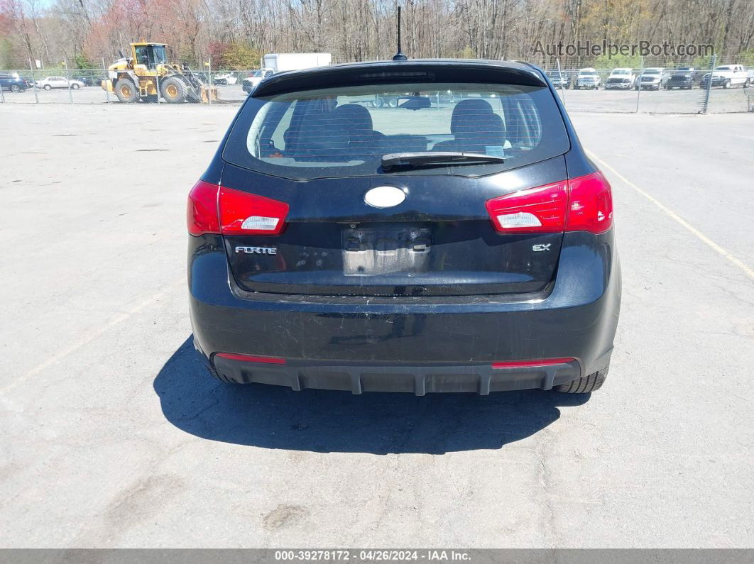 2012 Kia Forte Ex Черный vin: KNAFU5A22C5551384