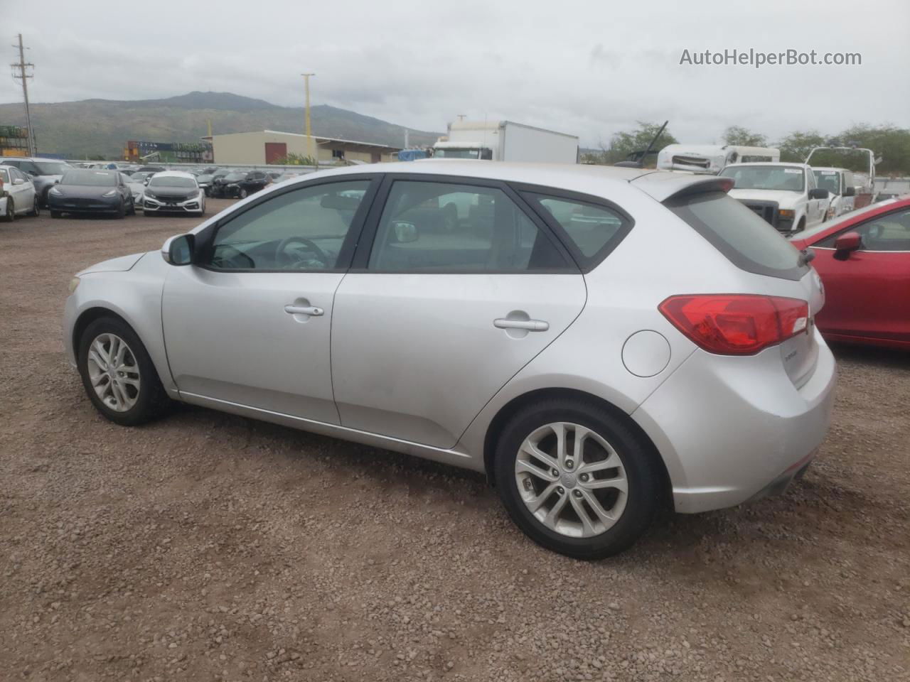 2012 Kia Forte Ex Silver vin: KNAFU5A22C5570713