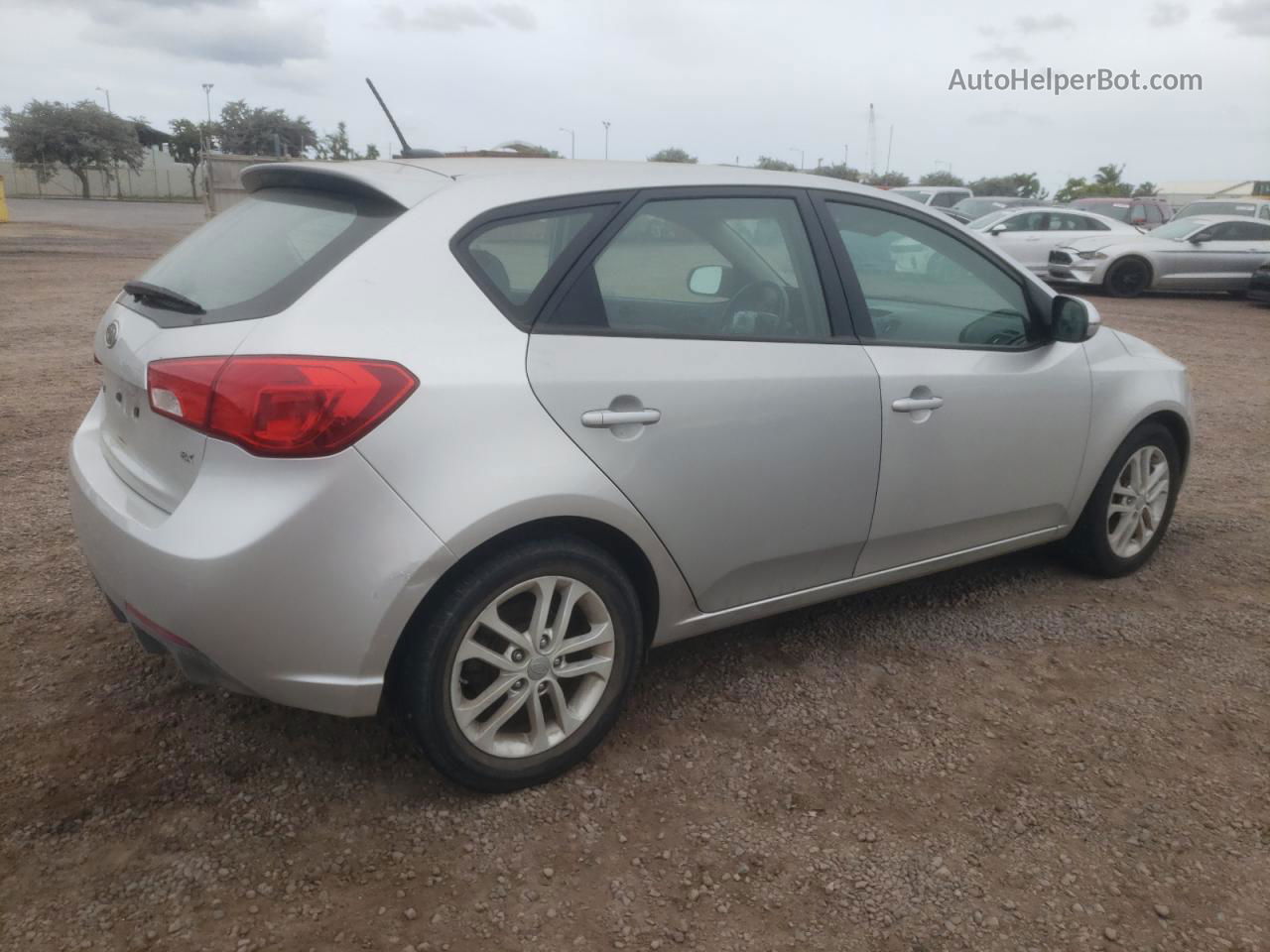 2012 Kia Forte Ex Silver vin: KNAFU5A22C5570713