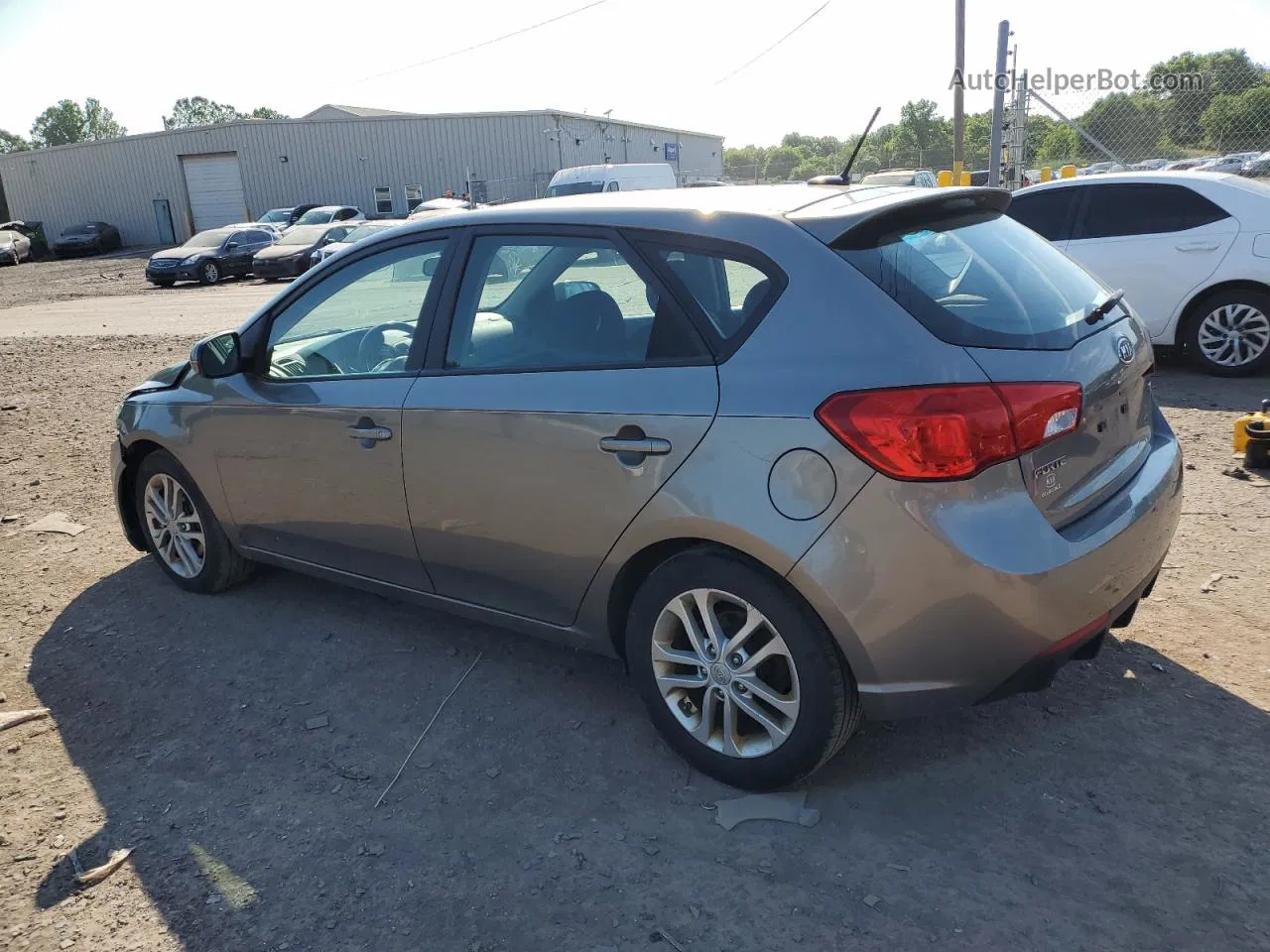 2012 Kia Forte Ex Silver vin: KNAFU5A23C5530625