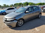 2012 Kia Forte Ex Silver vin: KNAFU5A23C5530625