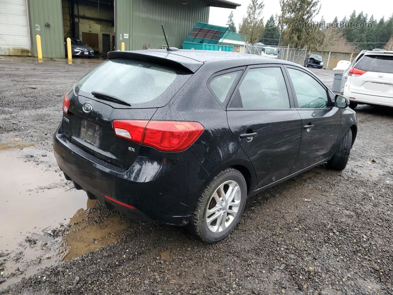 2012 Kia Forte Ex Black vin: KNAFU5A23C5620504