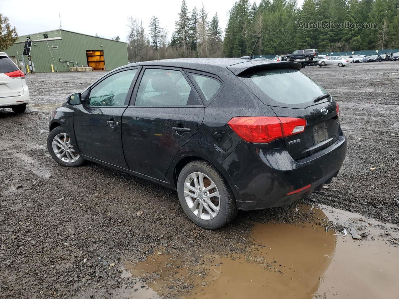 2012 Kia Forte Ex Black vin: KNAFU5A23C5620504