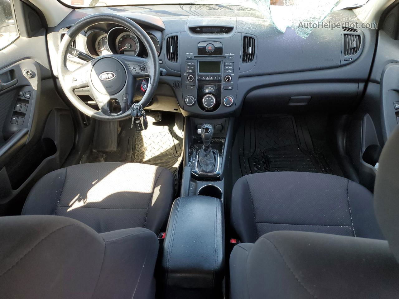 2012 Kia Forte Ex Серебряный vin: KNAFU5A24C5543156