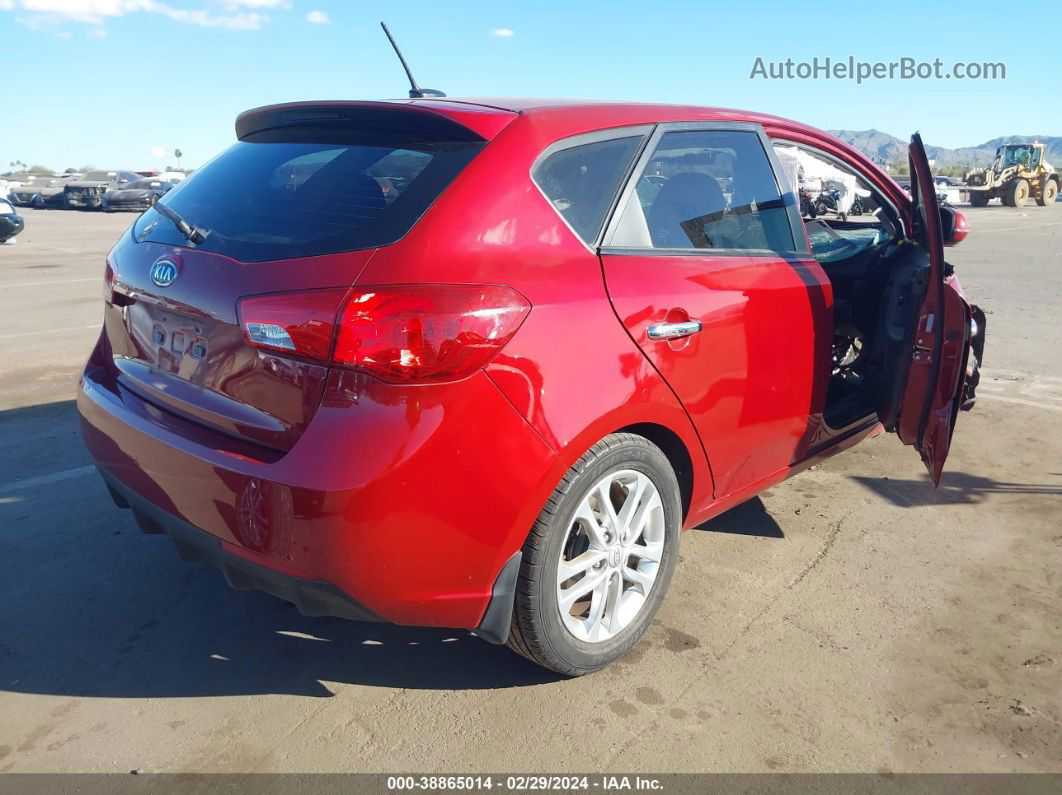 2012 Kia Forte Ex Красный vin: KNAFU5A24C5568414