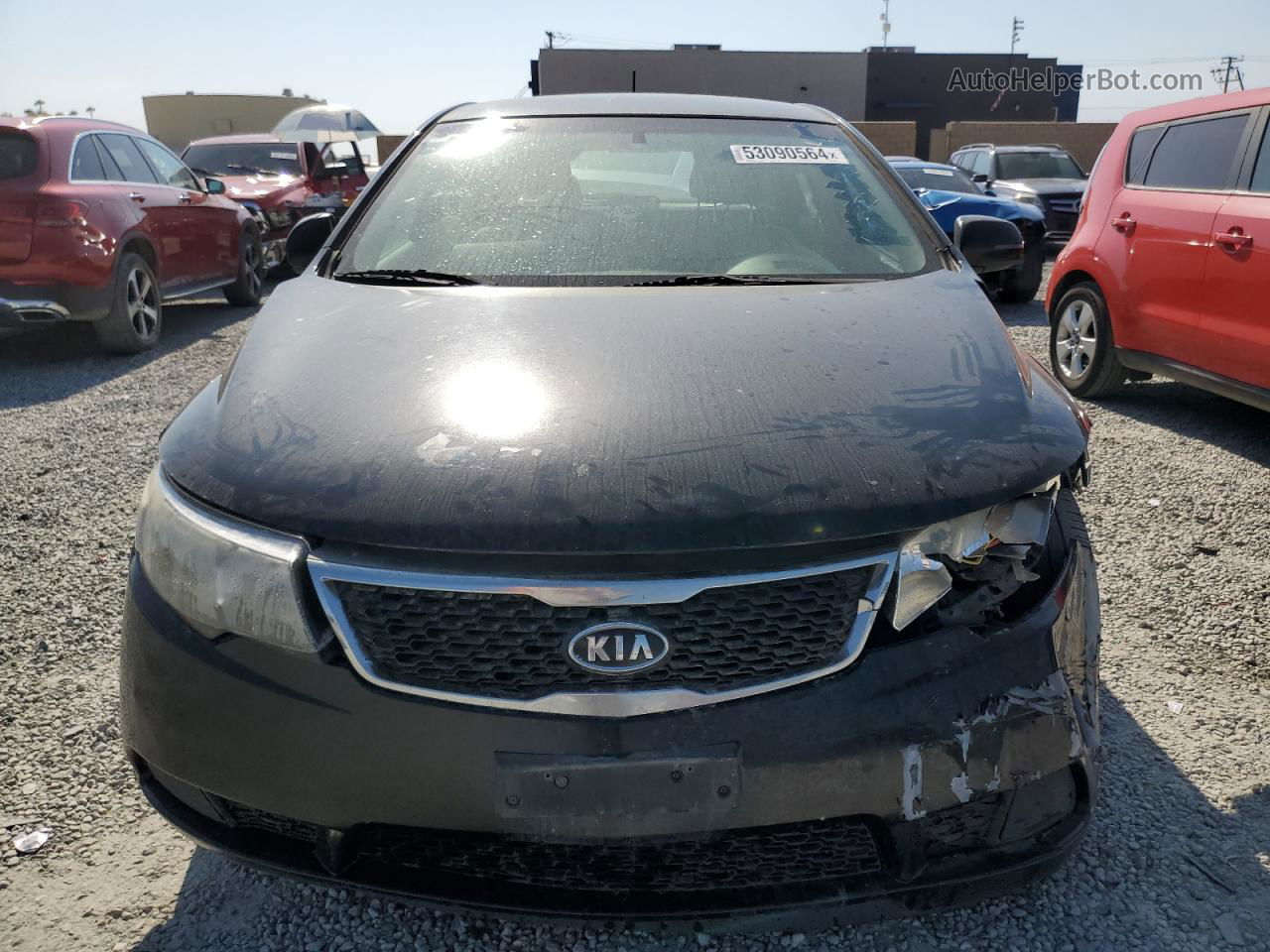 2012 Kia Forte Ex Black vin: KNAFU5A26C5545880