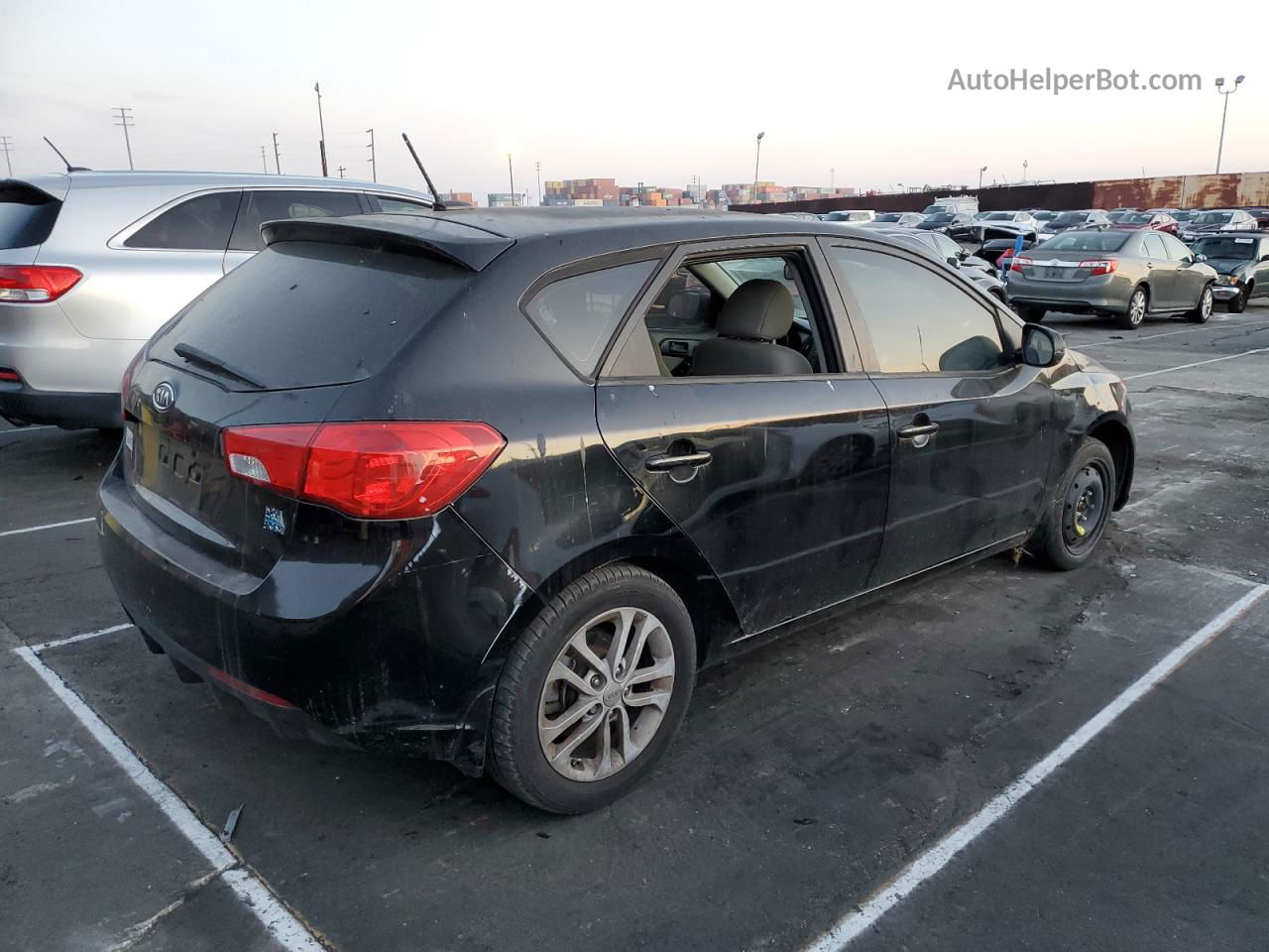 2012 Kia Forte Ex Black vin: KNAFU5A26C5585196