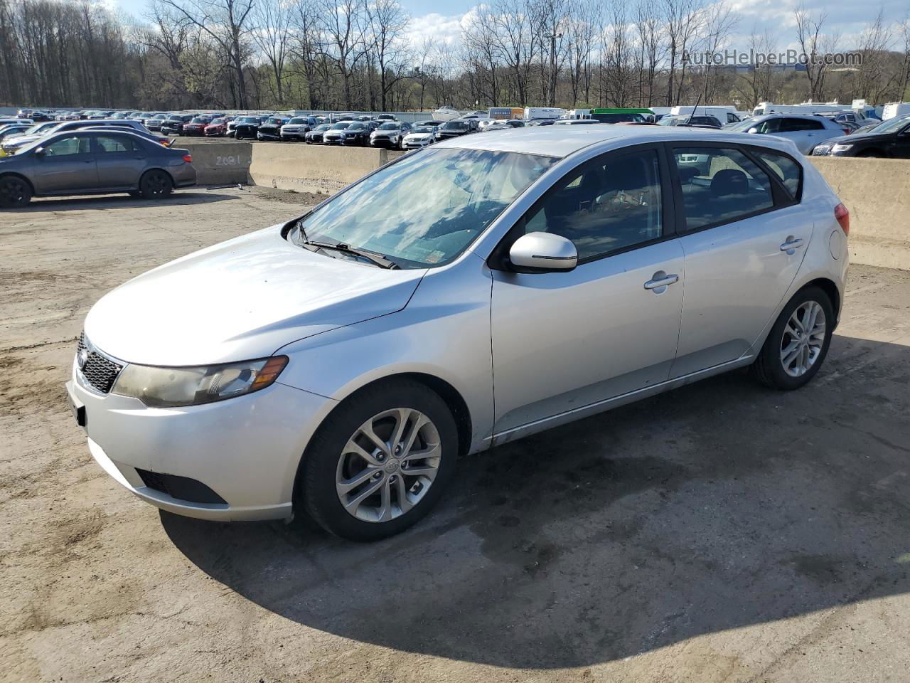 2012 Kia Forte Ex Gray vin: KNAFU5A27C5571484