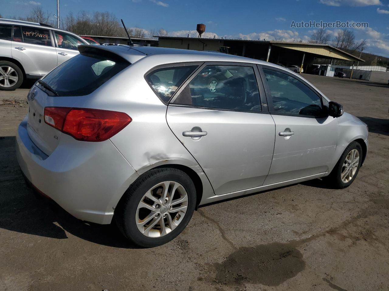 2012 Kia Forte Ex Gray vin: KNAFU5A27C5571484