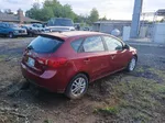 2012 Kia Forte Ex Maroon vin: KNAFU5A28C5532838