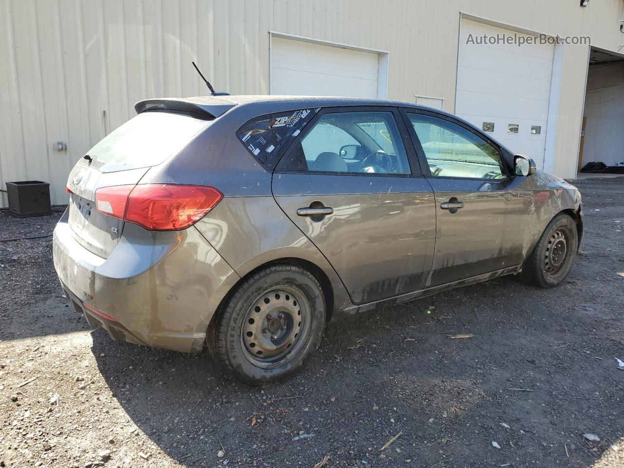 2012 Kia Forte Ex Коричневый vin: KNAFU5A28C5543161