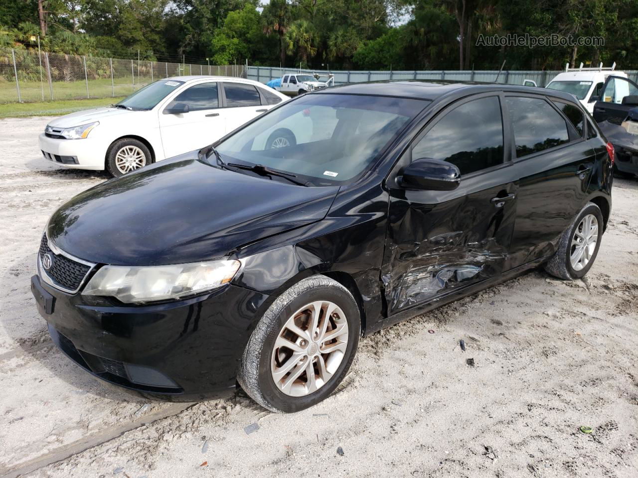 2012 Kia Forte Ex Black vin: KNAFU5A28C5595566