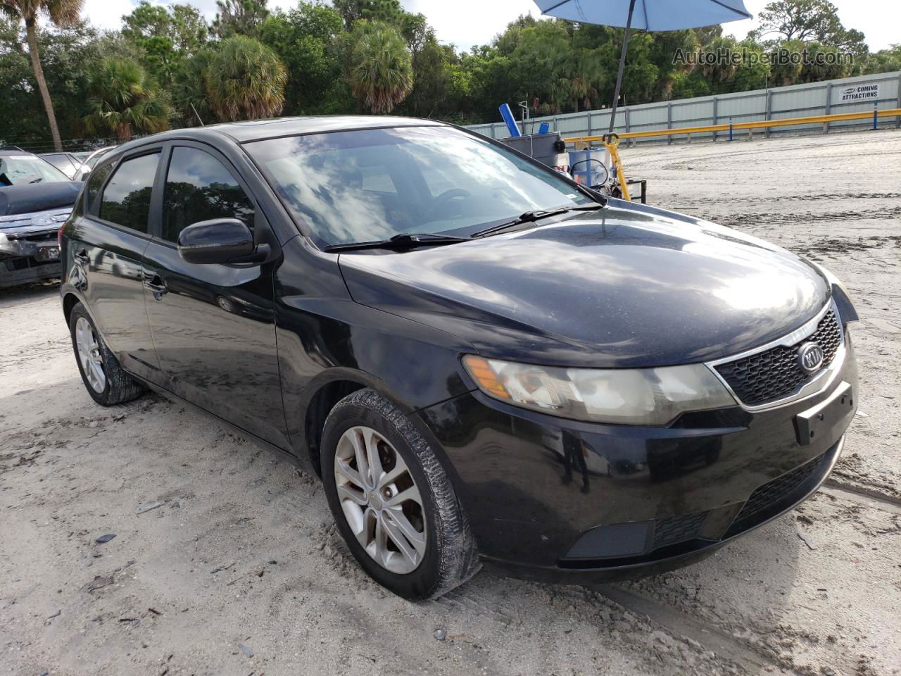 2012 Kia Forte Ex Black vin: KNAFU5A28C5595566