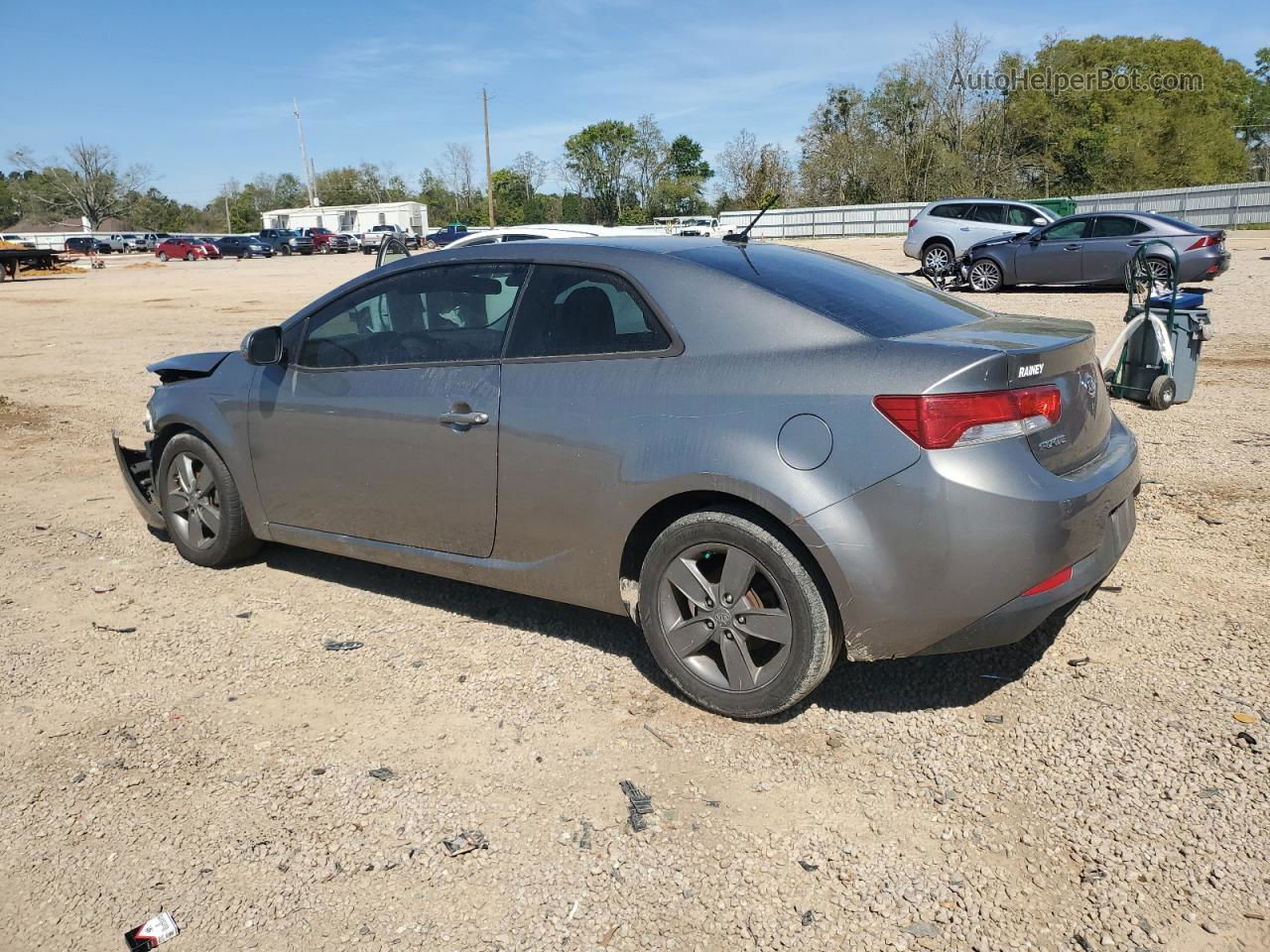 2012 Kia Forte Ex Silver vin: KNAFU6A20C5587919