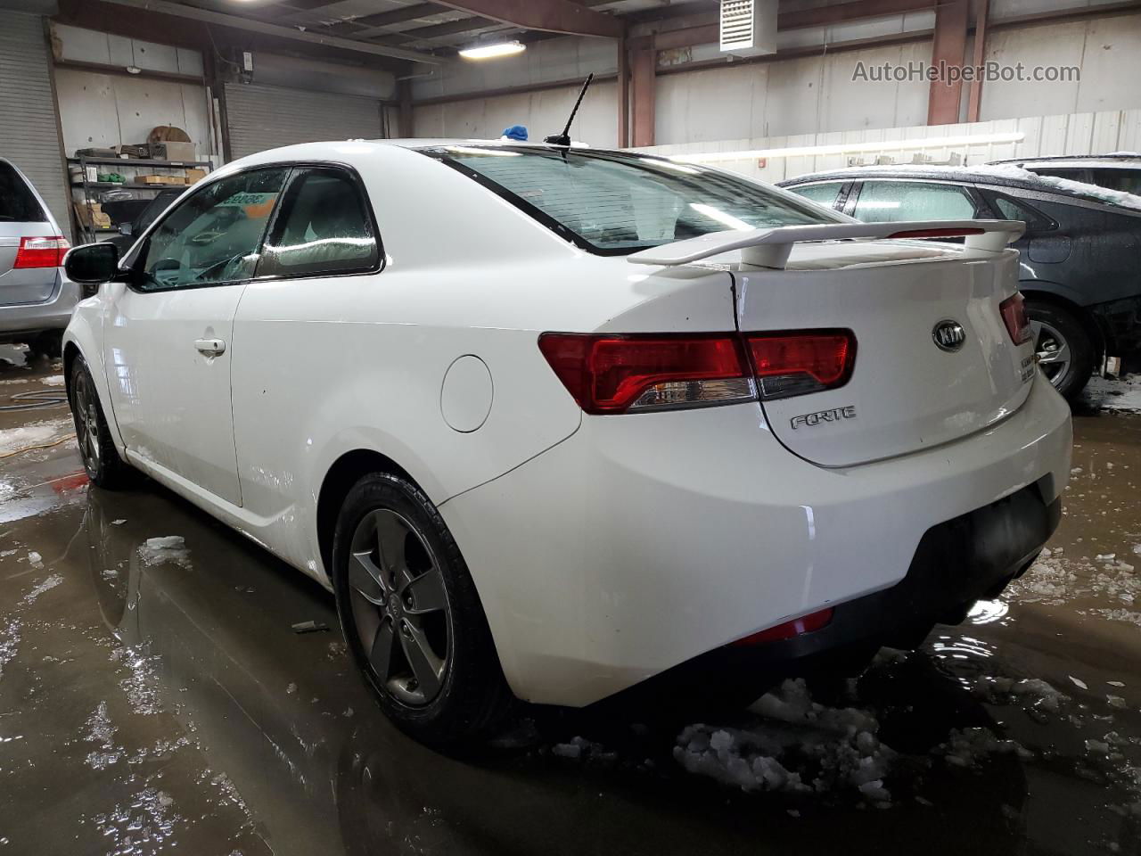 2012 Kia Forte Ex White vin: KNAFU6A23C5569012