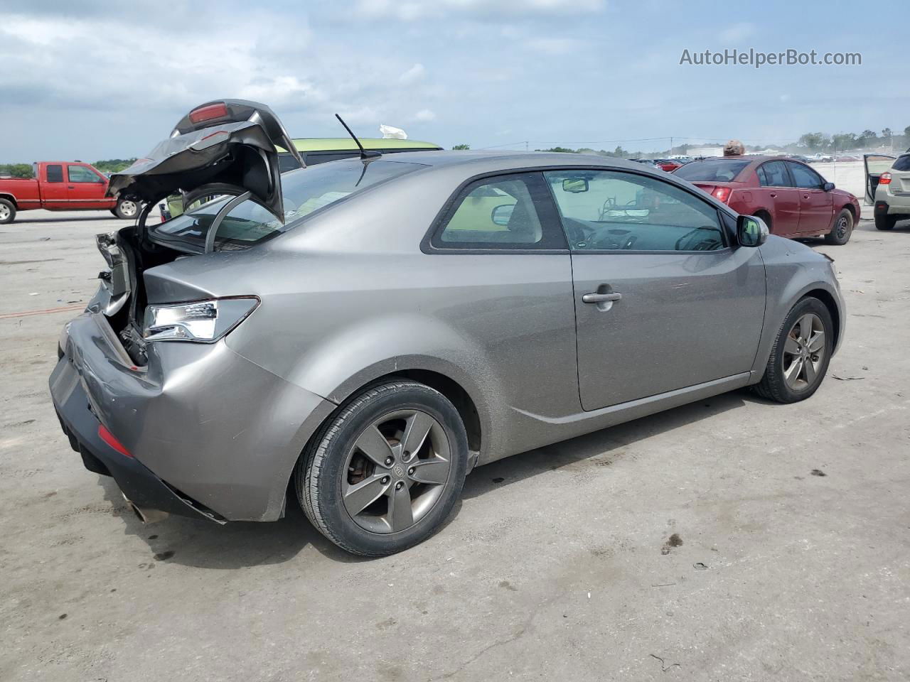 2012 Kia Forte Ex Silver vin: KNAFU6A26C5593224