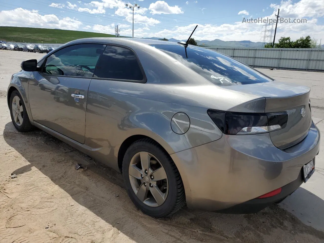 2012 Kia Forte Ex Gray vin: KNAFU6A26C5640252