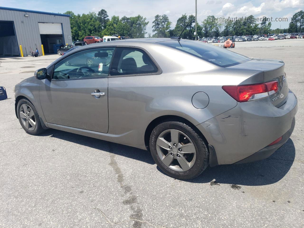 2012 Kia Forte Ex Gray vin: KNAFU6A27C5471892