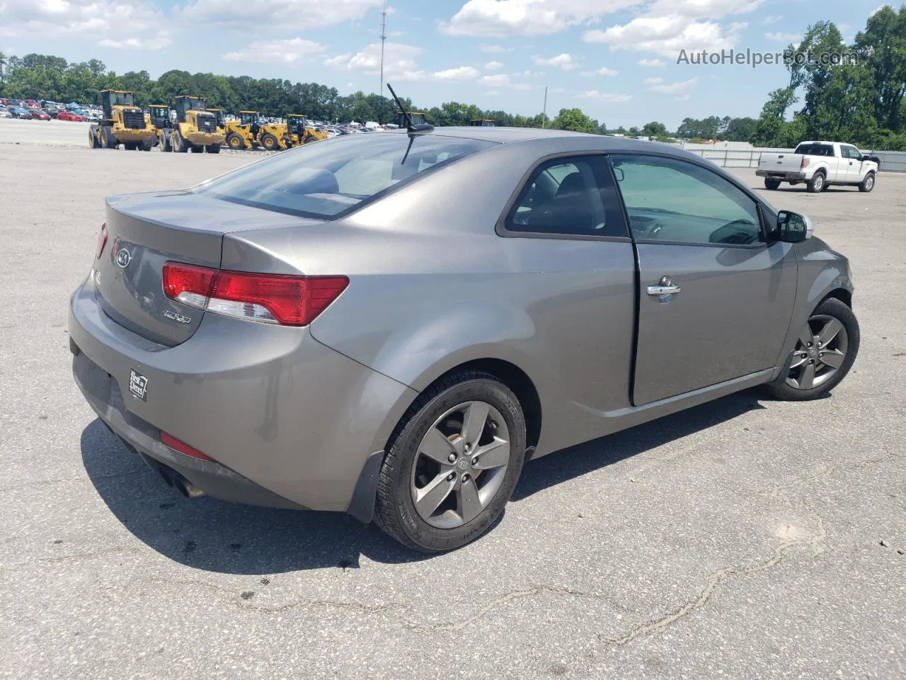 2012 Kia Forte Ex Gray vin: KNAFU6A27C5471892