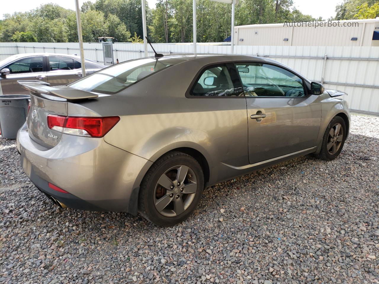 2012 Kia Forte Ex Серый vin: KNAFU6A2XC5490792