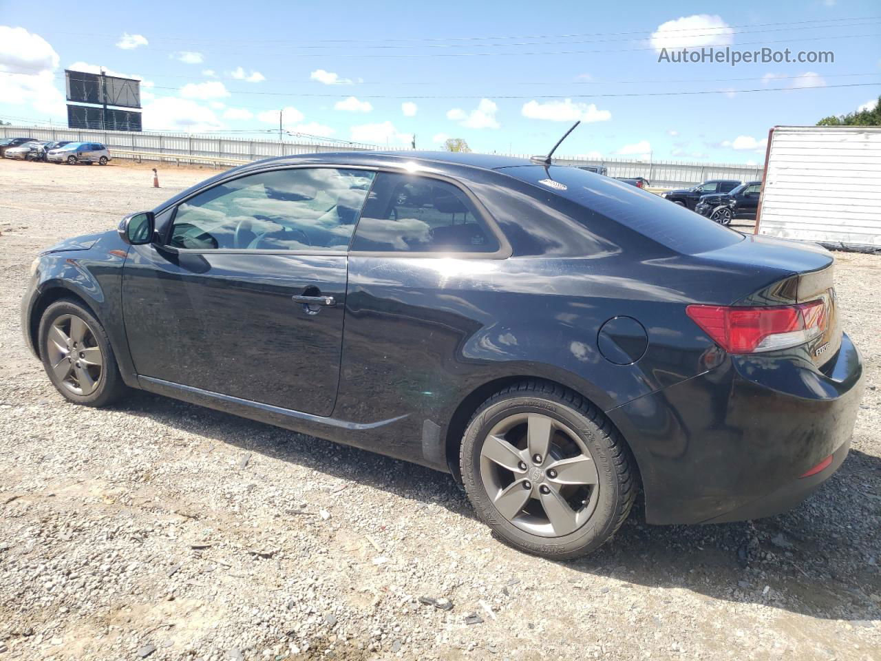 2012 Kia Forte Ex Черный vin: KNAFU6A2XC5622952