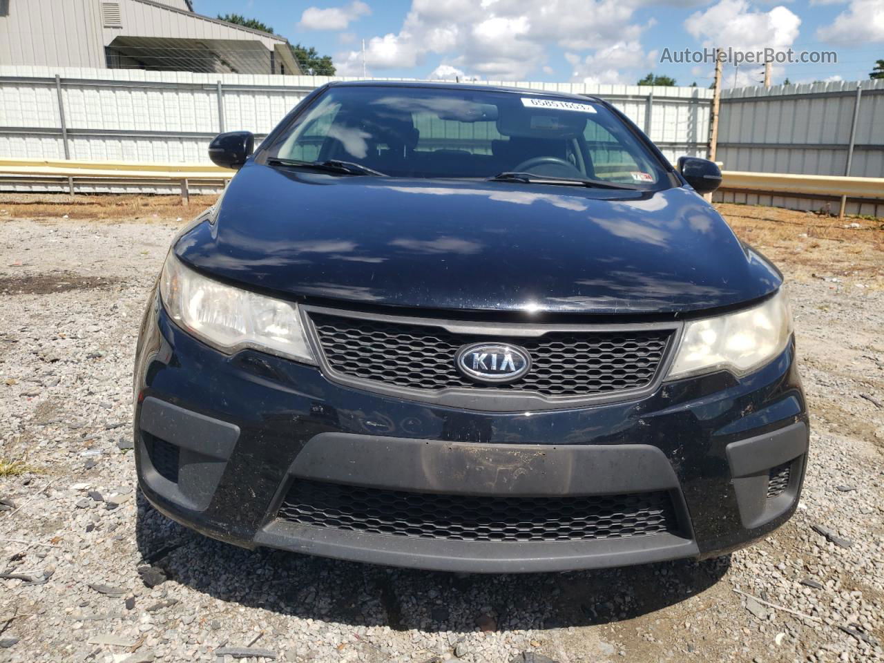 2012 Kia Forte Ex Black vin: KNAFU6A2XC5622952