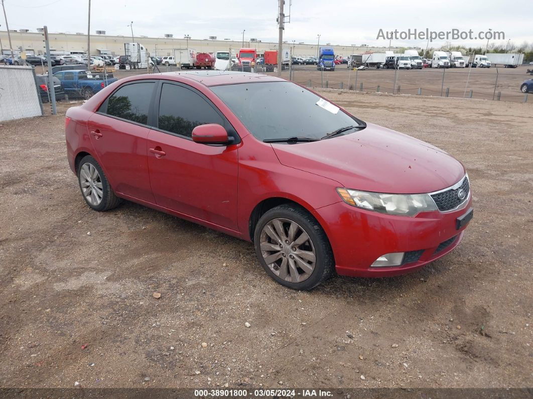 2012 Kia Forte Sx Red vin: KNAFW4A30C5483065