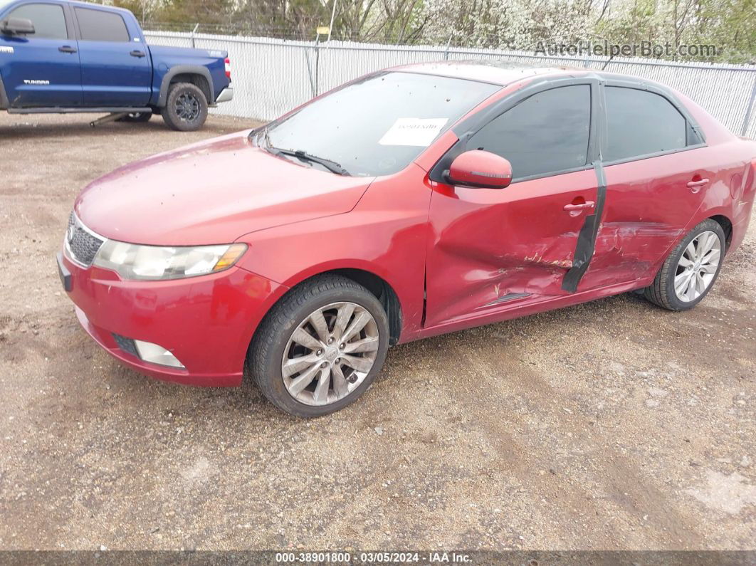 2012 Kia Forte Sx Red vin: KNAFW4A30C5483065